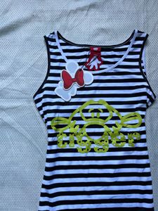Disney Striped Graphic Tank Top