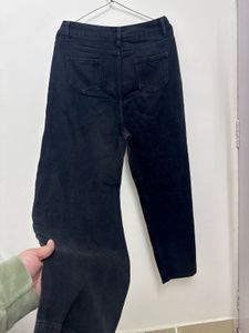 Ripped Wide Leg Jeans