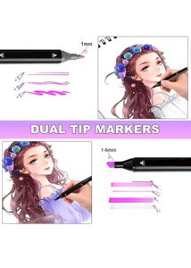 48pc Marker Pen Set