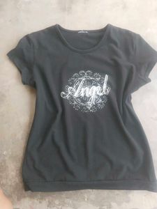 black print top women