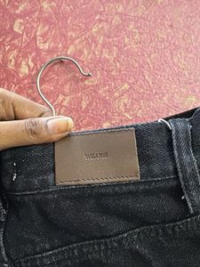 Dark Wash Denim Maxi Skirt
