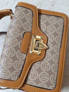 Stylish Monogram Crossbody Handbag