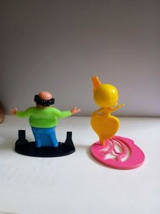 Looney Tunes &amp; Dr. Jatka from Motu Patlu Figurines