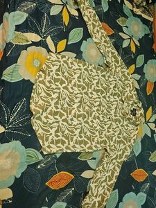 Patterned Button-Down Shirt
