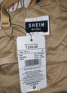 Shein Casual Slip-On V neck Micro crop Knit bra