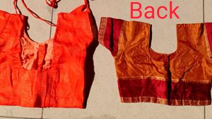 Set of 2 Readymade Sarees Blouses