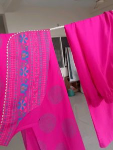 Jaipuri Pink Kurta . only top sellin