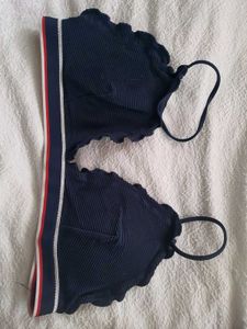 Stylish Navy Blue Bralette