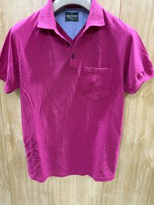 Fort Collin Men's Pink Polo T-Shirt