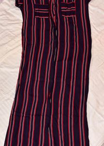 Striped Maxi Shirt Dress