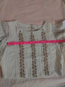 Cotton Embroidered Tops