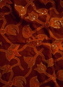 Bohemian Brown Embroidered Kurta