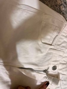 White Wide Leg Jeans