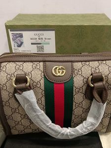 Gucci Monogram Canvas Handbag