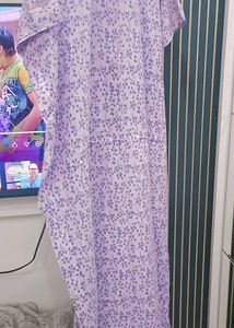 Comfortable Floral Print Nightgown