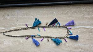 Boho Tassel Pendant Necklace