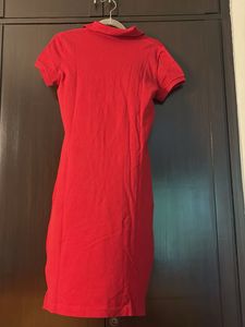 Ralph Lauren Red Polo Dress
