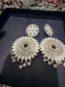 Elegant Floral Drop Earrings