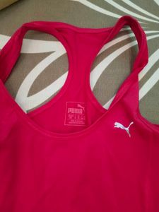 Puma Pink Athletic Tank Top