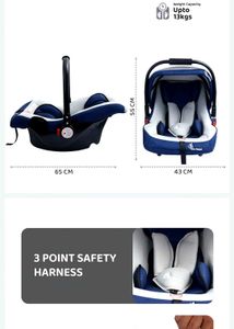 R for Rabbit Baby Cozy Carry Cot with 3 in 1