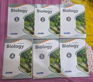 ALLEN Pre-Medical Biology Books 1-12