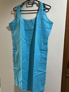 Teal Kurta 4 piece set with Sequins