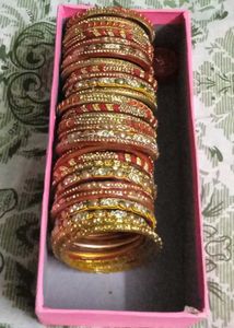Box of Colorful Bangles