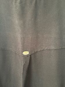 Classic Black Button-Up Blouse
