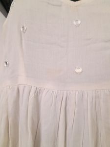 Off-White Embroidered Dress (Women's)