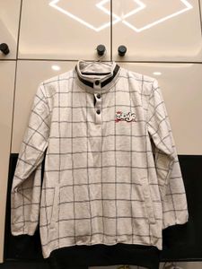 Stylish Plaid Long Sleeve Top