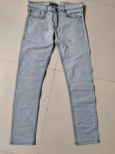 Light Wash Slim Fit Jeans