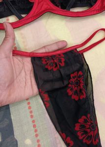 Intimates Brief Bra Set