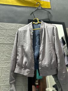 Blue Bomber Jacket