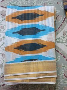 White Cotton.Saree