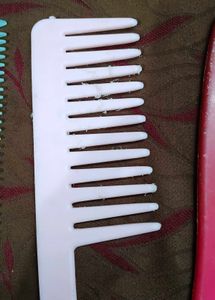 Set of 3 Colorful Hair Combs