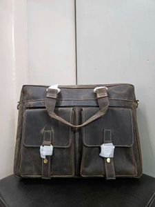 Vintage Leather Briefcase