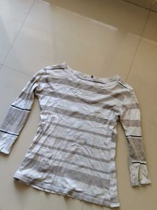 Striped Long Sleeve Top