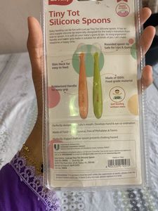 LuvLap Tiny Tot Silicone Spoons