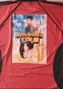 New Men's Half Sleeves Polyester Tshirt Size M
