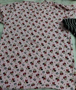 Cute Minnie Mouse &amp; Striped T-Shirts combo offfer