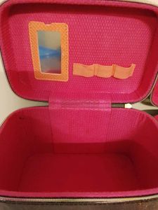 Set of 3 Glitter Makeup Boxes