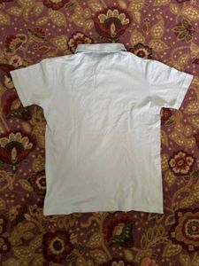 Puma Men's Light Blue Polo Shirt