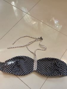 2 In 1 Polka Dot Bikini Top