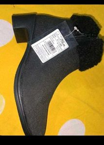 🇮🇹Italian Sparkly Black Ankle Boots