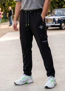 Men's Black Cargo Pants