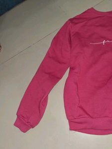 rose pink sweatshirt 💗