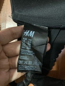 H&amp;M Comfortable Black Everyday Bra