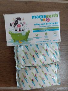 Mamaearth Baby Milky Bathing Bar 2x75g