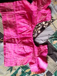 Vibrant Pink Printed Blouse