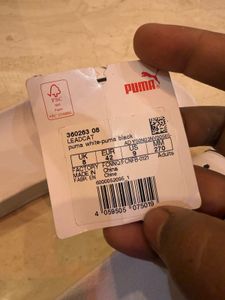 Puma White Slide Sandals